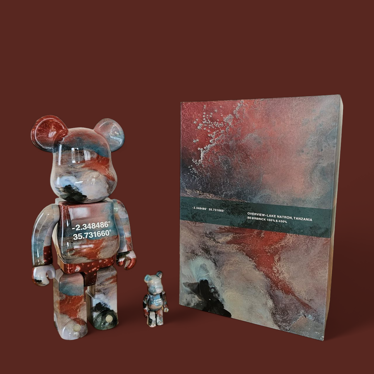 BE@RBRICK Benjamin Grant "Overview: Lake Natron, Tanzania" (100%+400%)