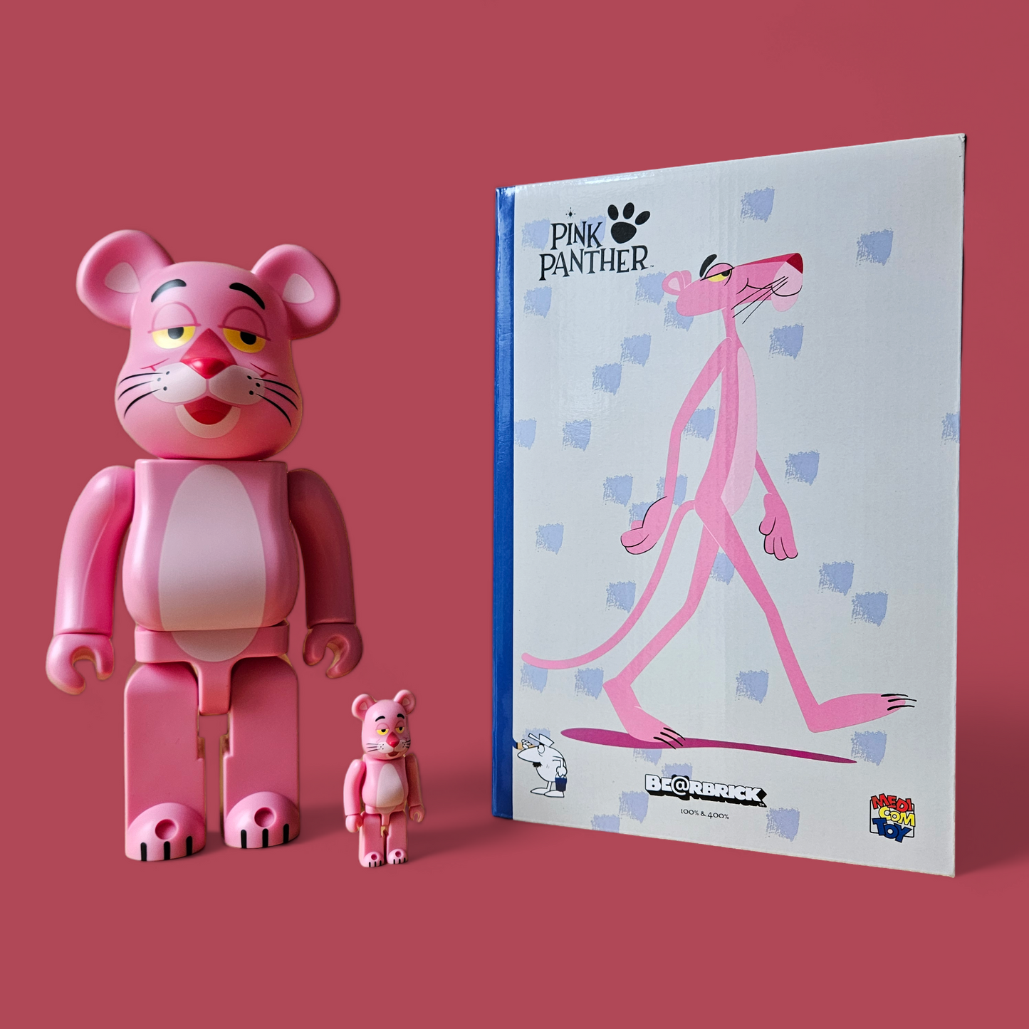 BE@RBRICK Panthère Rose (100%+400%)