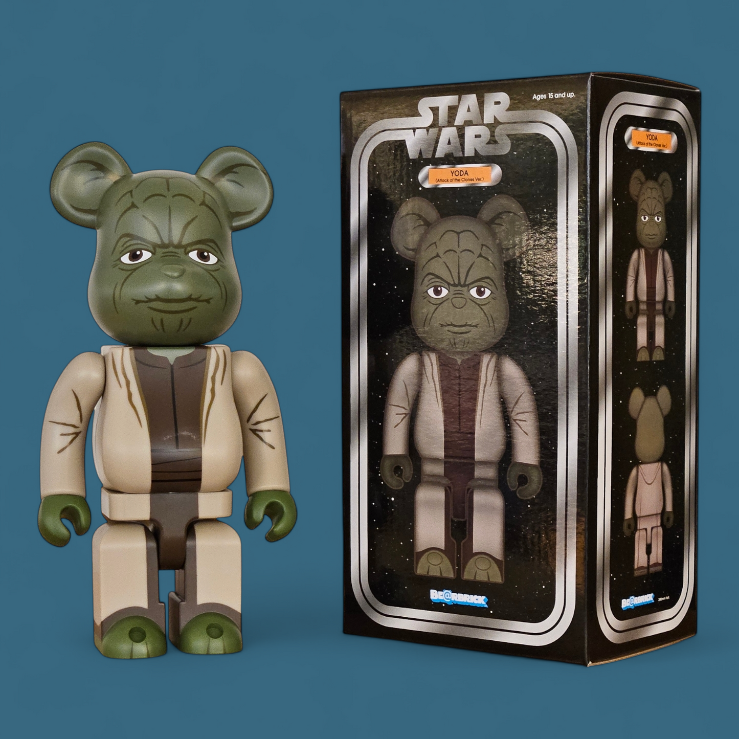 BE@RBRICK YODA [Version L'Attaque des Clones] (400%)