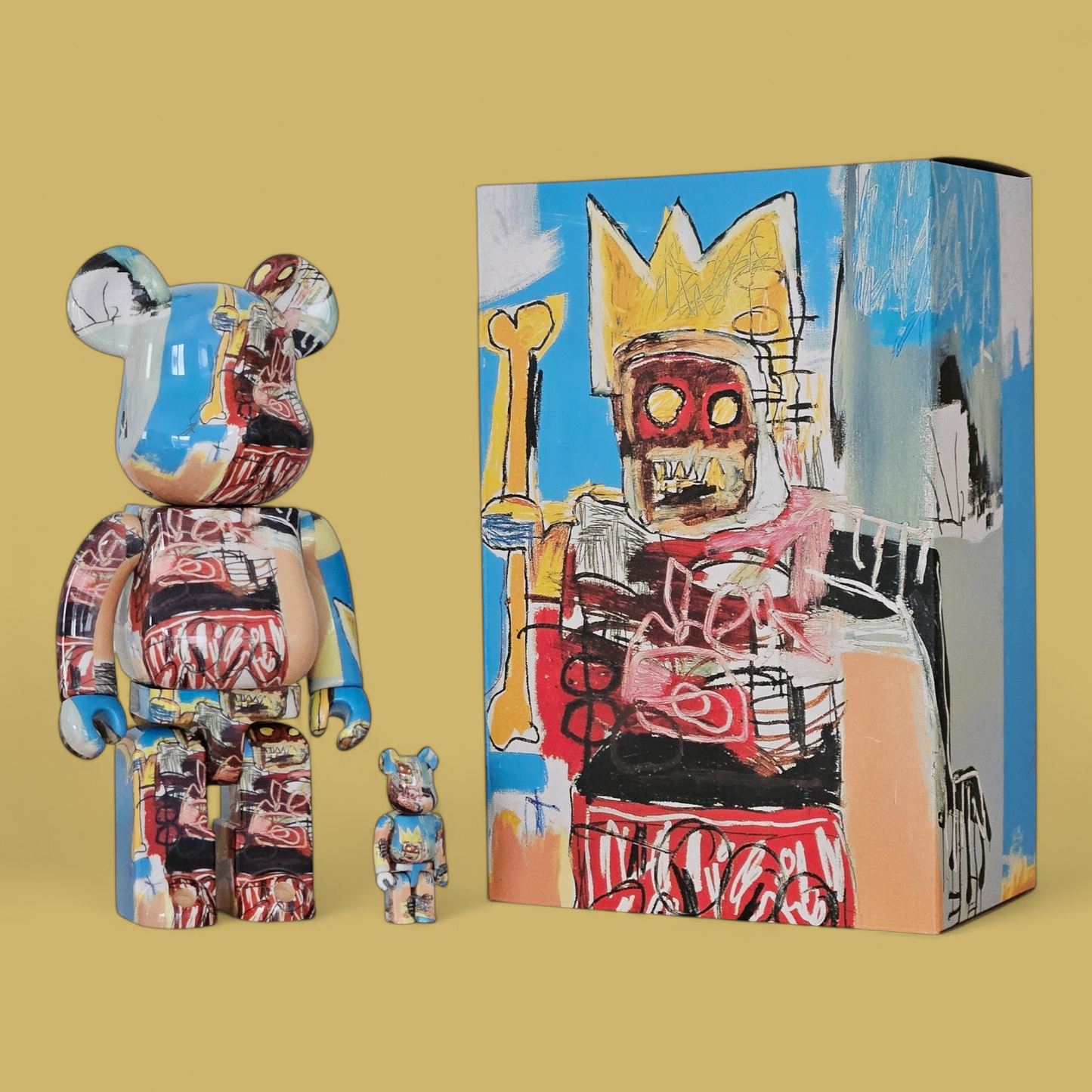 BE@RBRICK Jean-Michel Basquiat #6 (100%+400%)