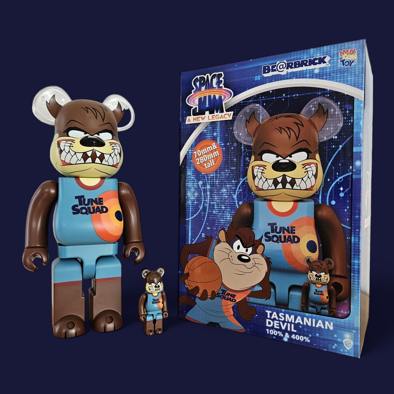 BE@RBRICK Tasmanian Devil (100%+400%)