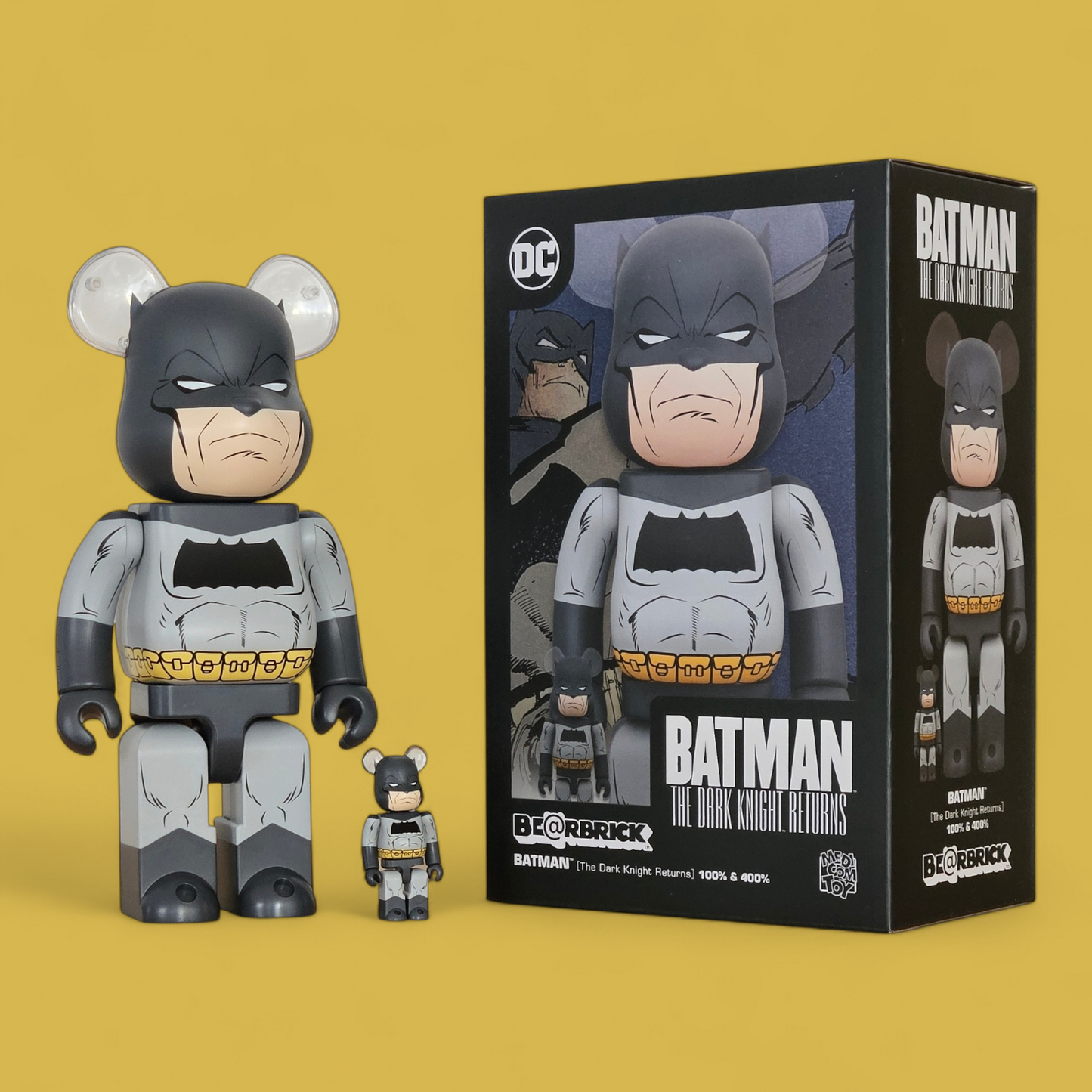 BE@RBRICK Batman (version The Dark Knight Returns) (100 % + 400 %)