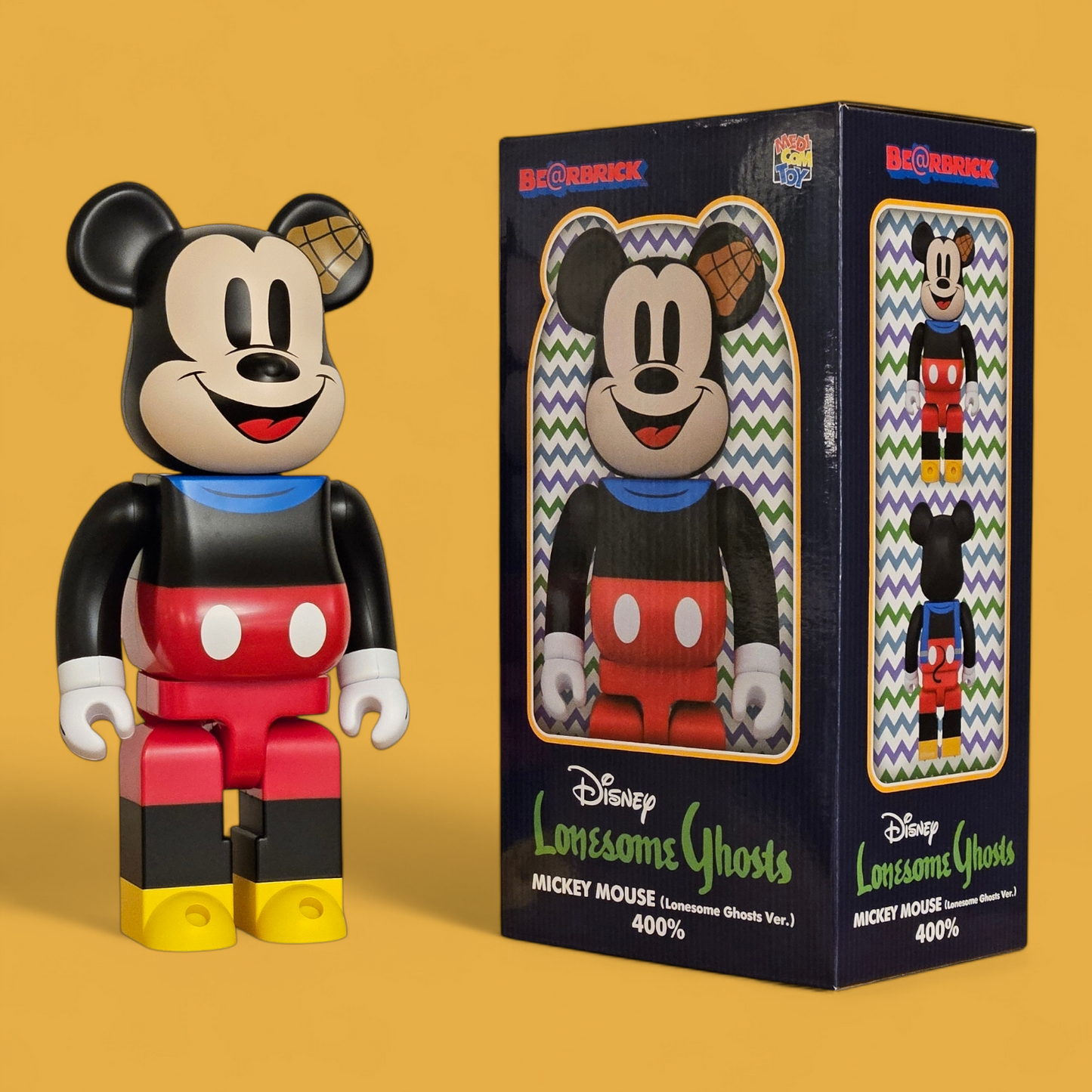 BE@RBRICK Mickey Mouse (Lonesome Ghosts Version) (400%)