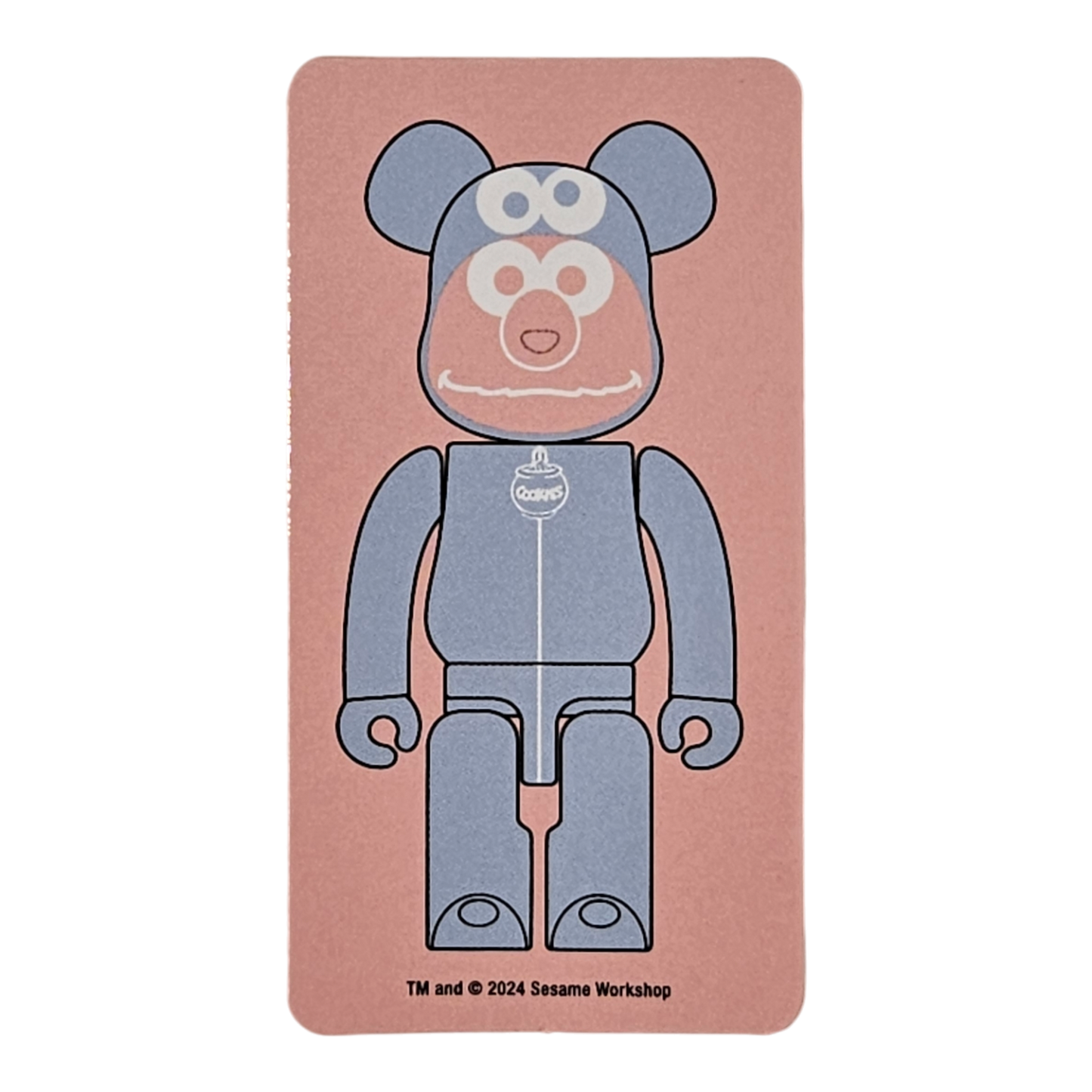 BE@RBRICK Série 48 Cute Sesame Street × Gelato Pique #1 (100%)