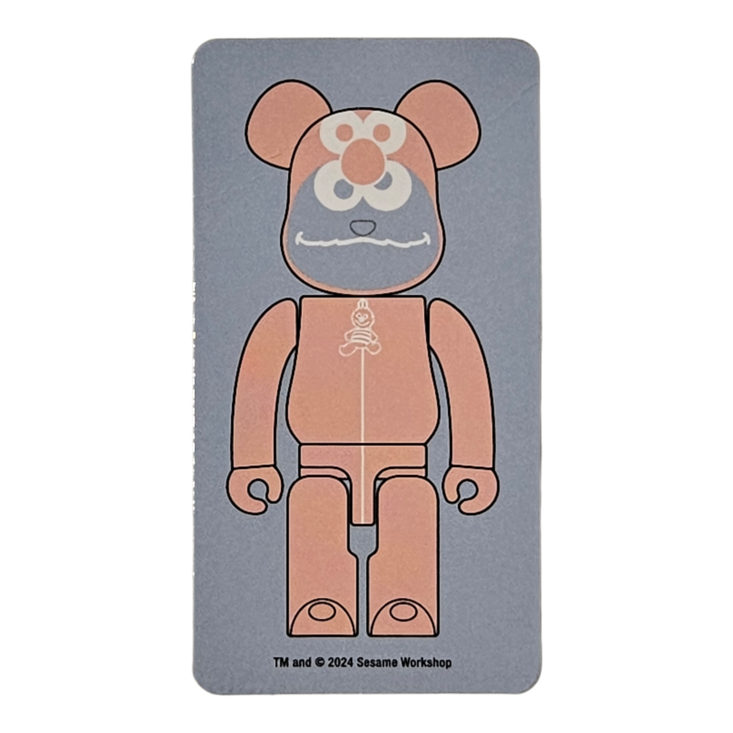 BE@RBRICK Série 48 Cute Sesame Street × Gelato Pique #2 (100%)