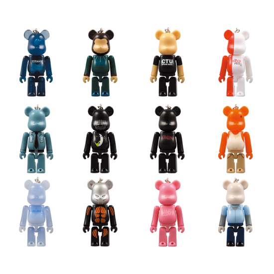 BE@RBRICK PEPSI.NEX × FOX - collection complète de 12 figurines