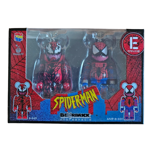 BE@RBRICK E - Carnege &amp; Spider-Carnege (100%)