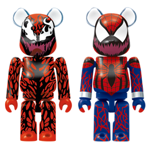 BE@RBRICK E - Carnege &amp; Spider-Carnege (100%)