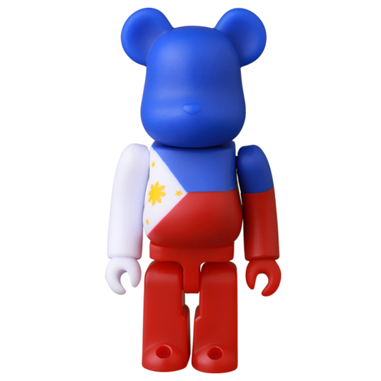 BE@RBRICK Series 49 Flag "Philippines" (100%)