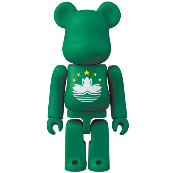 BE@RBRICK Série 43 Drapeau "Macao" (100%)