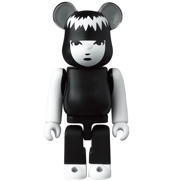 BE@RBRICK Series 45 Horror "Emily the Strange" (100%)