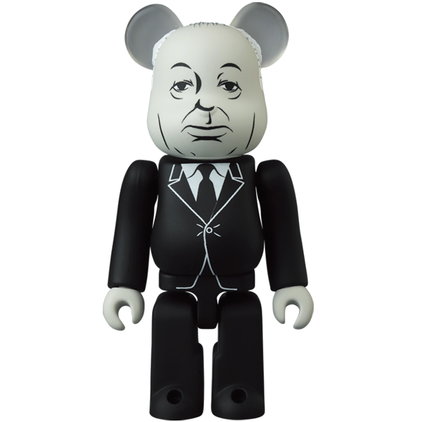 BE@RBRICK Série 43 Horreur "Alfred Hitchcock" (100%)