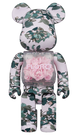 BE@RBRICK FLOR@ Rose Rose (400%)