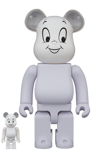 BE@RBRICK Casper le fantôme amical (100 %+400 %)