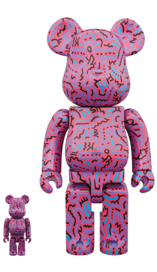 BE@RBRICK Keith Haring #2 (100%+400%)