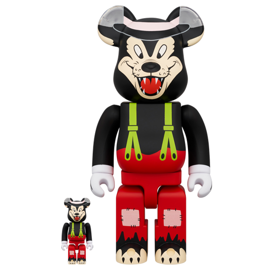 BE@RBRICK The Big Bad Wolf [Disney] (100%+400%)