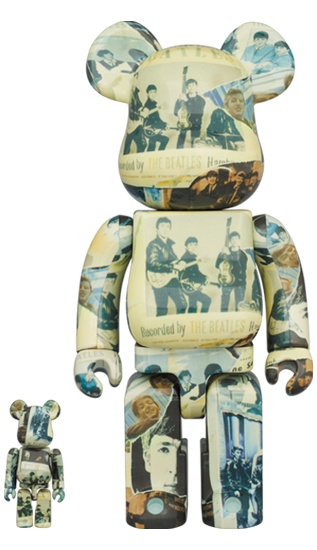 BE@RBRICK "Anthologie" des Beatles (100%+400%)