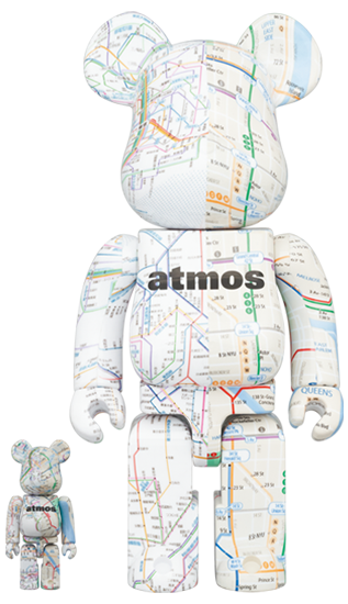 BE@RBRICK atmos SUBWAY (100%+400%)