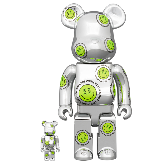 BE@RBRICK Wish You a Good Life NICKTHEREAL (100%+400%)