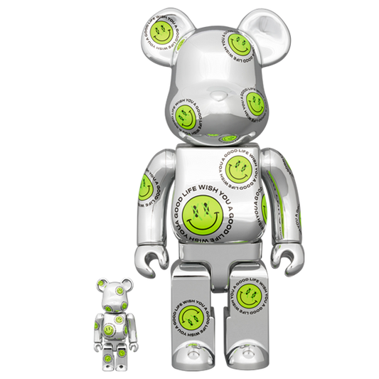 BE@RBRICK Wish You a Good Life NICKTHEREAL (100%+400%)