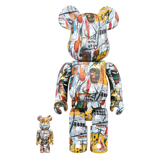 BE@RBRICK Jean-Michel Basquiat #1 (100%+400%)