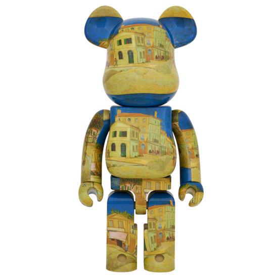 BE@RBRICK Vincent van Gogh "The Yellow House (The Street)" [Van Gogh Museum] (1000%)