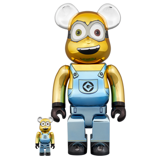 BE@RBRICK Bob Chrome Version (100%+400%)