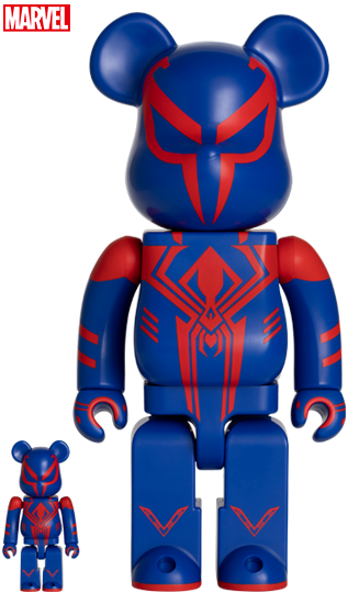 BE@RBRICK Spider-Man 2099 (100%+400%)