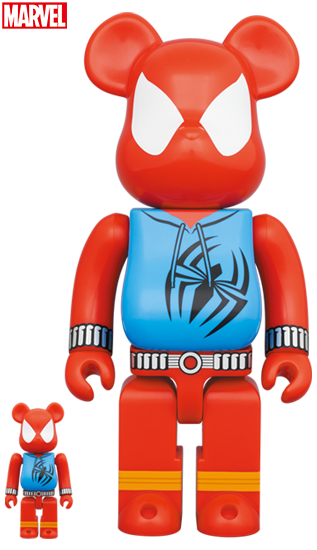 BE@RBRICK Scarlet Spider (100%+400%)