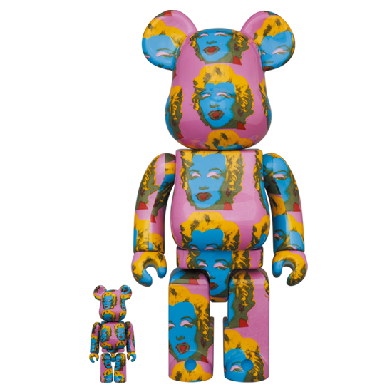 BE@RBRICK Andy Warhol Marilyn Monroe #2 (100%+400%)