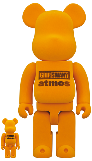 BE@RBRICK atmos × GRIPSWANY (100%+400%)