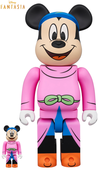 BE@RBRICK "Sorcerer's Apprentice" Mickey (100%+400%)