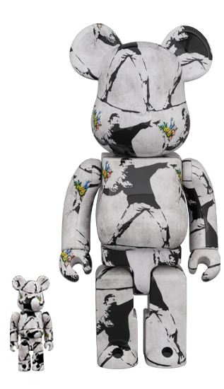 BE@RBRICK Flower Bomber [Brandalisme] (100%+400%)