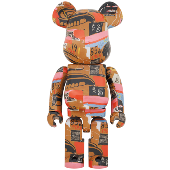 BE@RBRICK Andy Warhol × Jean-Michel Basquiat #2 (1000%)