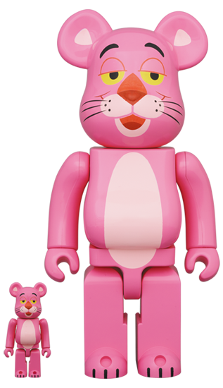 BE@RBRICK Panthère Rose (100%+400%)