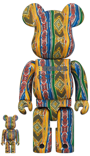 BE@RBRICK atmos × COOGI (100%+400%)