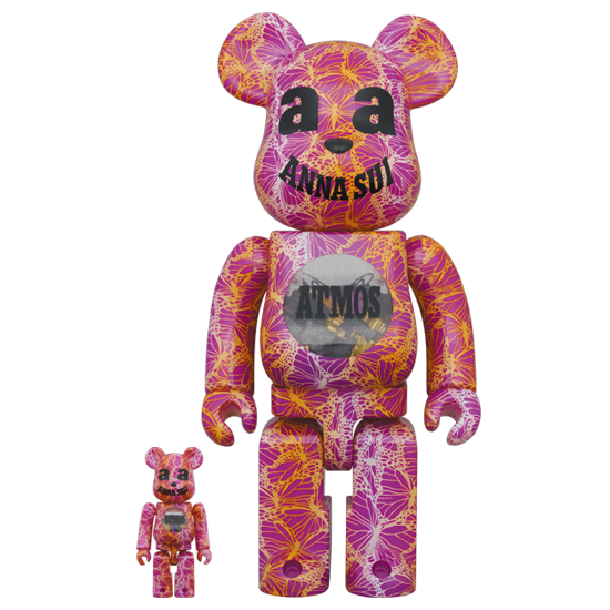 BE@RBRICK atmos × ANNA SUI (100%+400%)