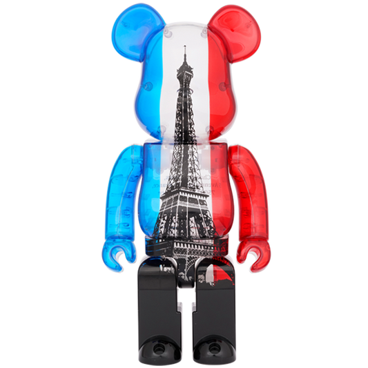 BE@RBRICK Eiffel Tower Tricolor Version (400%)