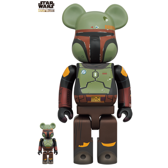 BE@RBRICK BOBA FETT (Recovered Armor) (100%+400%)