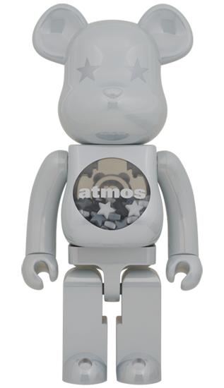 BE@RBRICK atmos BLANC CHROME Version (1000%)