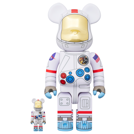 BE@RBRICK Astronaute Apollo 17 (100%+400%)