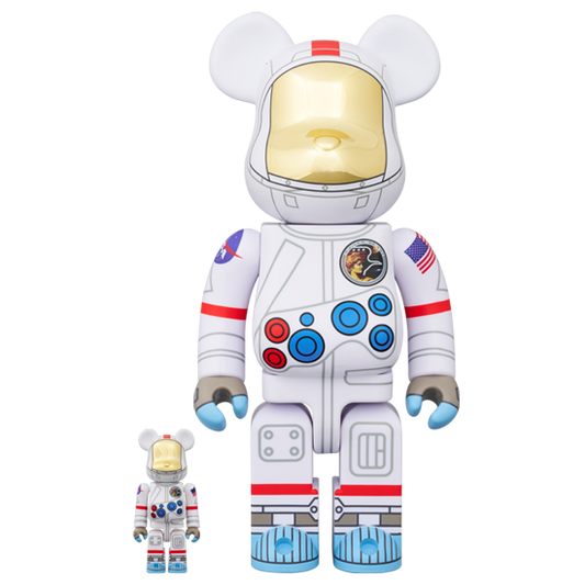 BE@RBRICK Apollo 17 Astronaut (100%+400%)