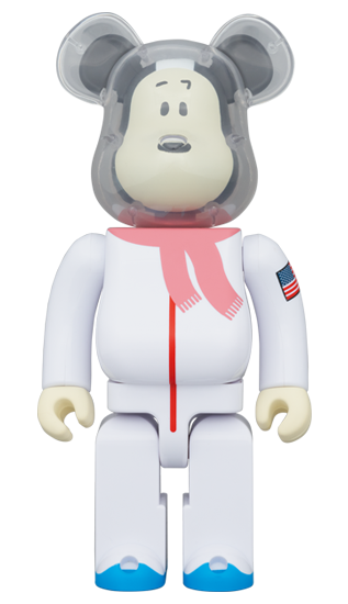 BE@RBRICK Astronaute Snoopy (400%)