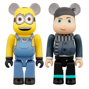 BE@RBRICK Otto & Young Gru (100%)