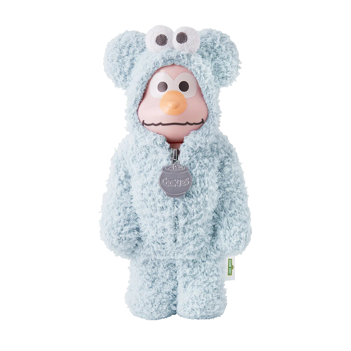 BE@RBRICK Sesame Street × Gelato Pique ELMO en costume de Cookie Monster (400 %)