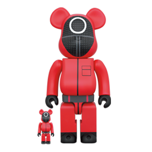 BE@RBRICK Squid Game Guard "Cercle" (100%+400%)