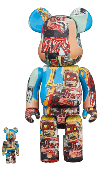 BE@RBRICK Jean-Michel Basquiat #6 (100%+400%)