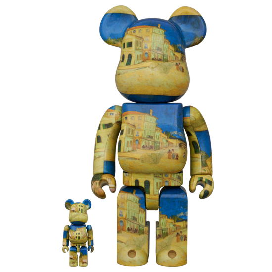 BE@RBRICK Vincent van Gogh "The Yellow House (The Street)" [Van Gogh Museum] (100%+400%)