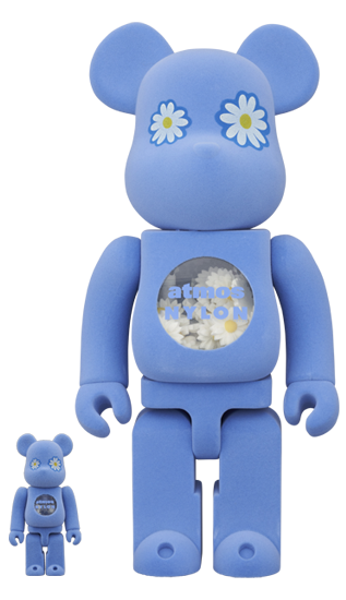 BE@RBRICK atmos × NYLON JAPAN TYPE-2 (100%+400%)