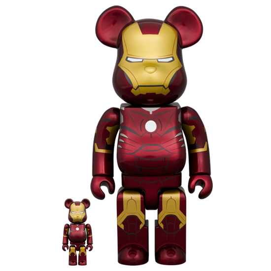 BE@RBRICK Iron Man Mark III (100%+400%)